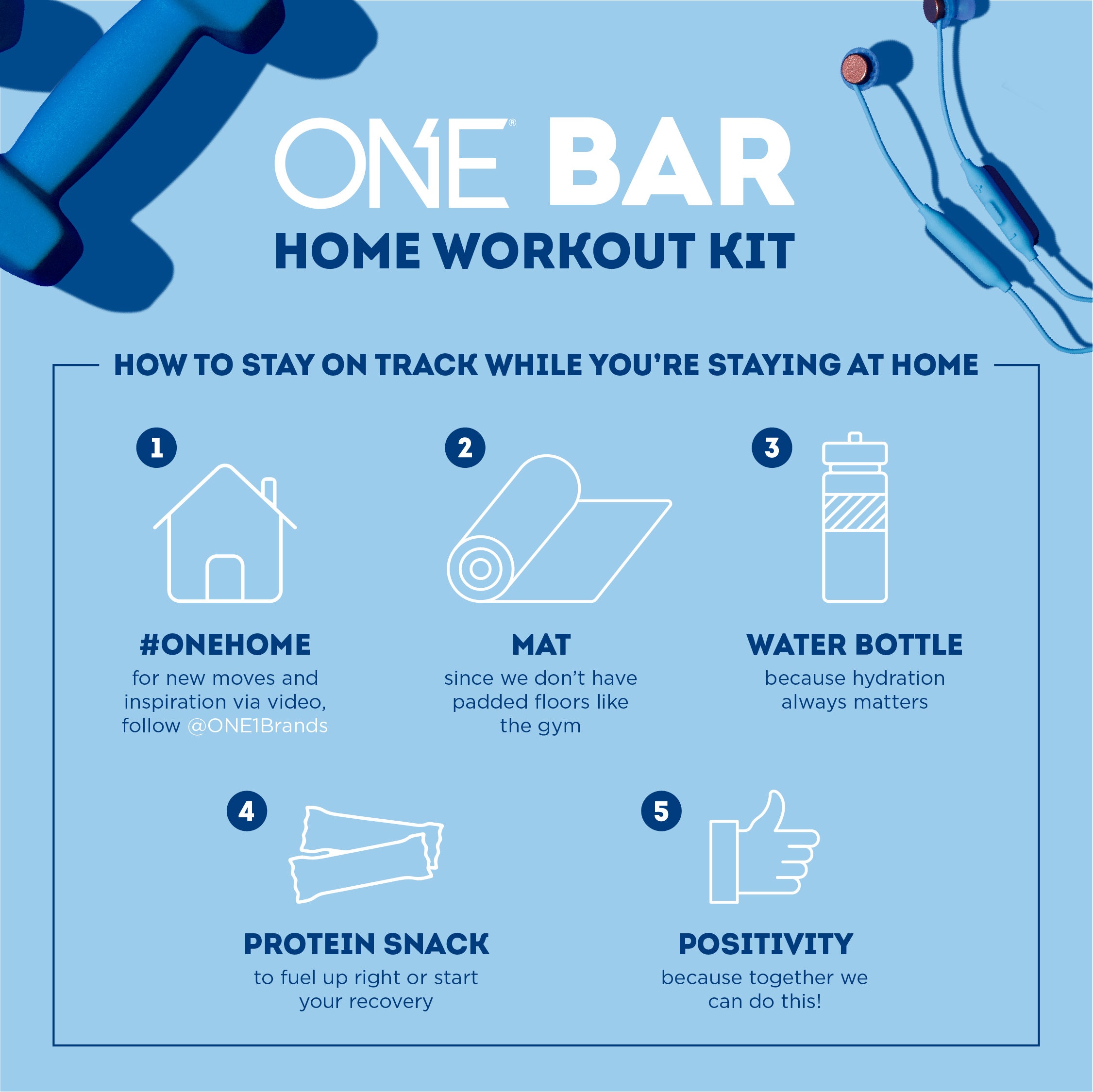 Work From Home — ONE's Home Workout Kit