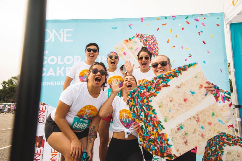 ONE Brands Joining In The Fun — The Color Run